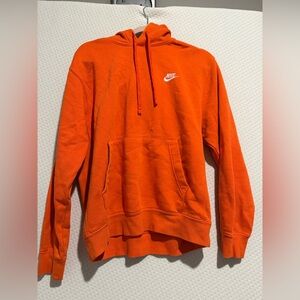 Nike Men's Orange Hoodie